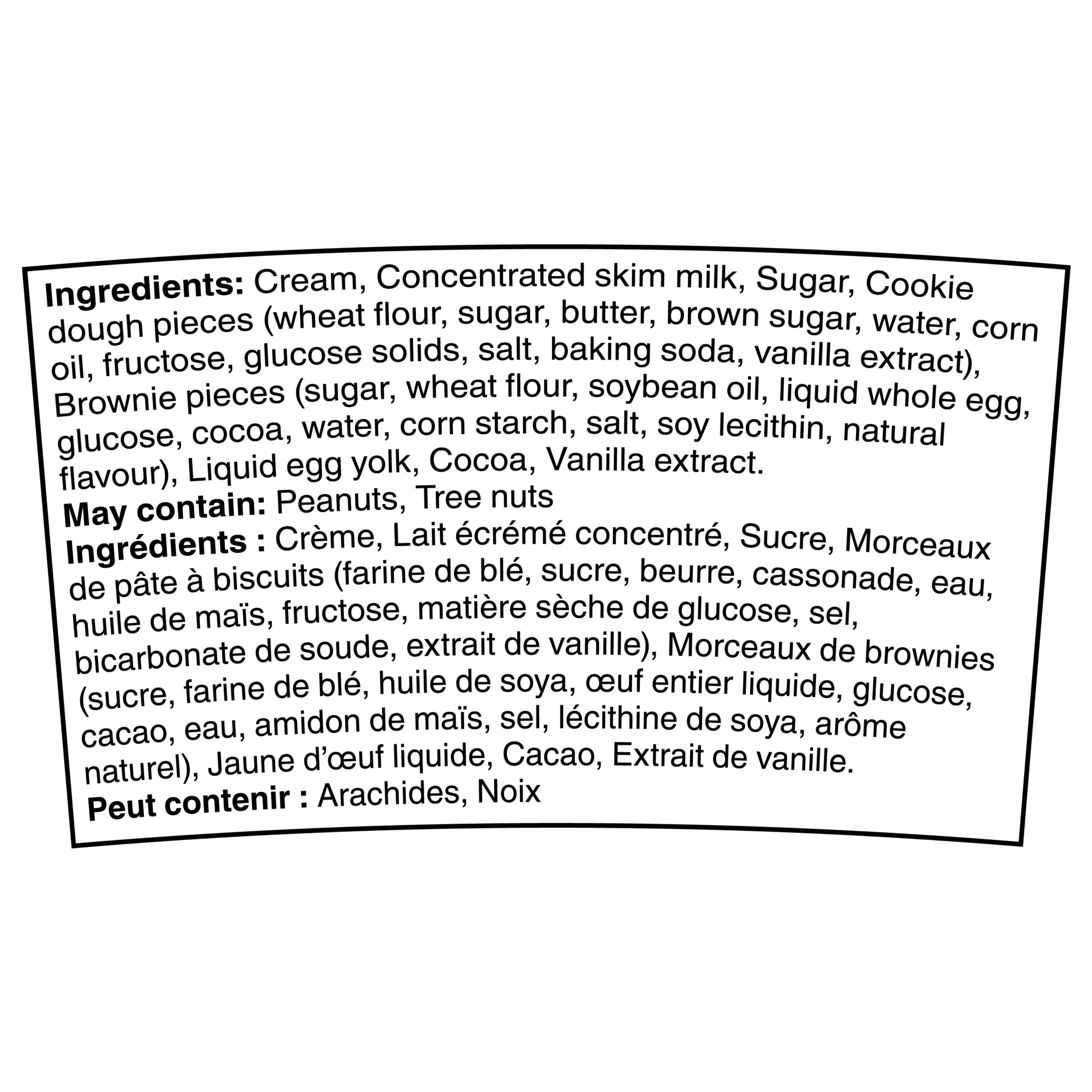 HÄAGEN-DAZS EXTRÄAZ Brownie Cookie Dough Ice Cream 450ml