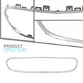 thumbnail image 5 of Chrome Grille Trim Front Grille Trim Fit For 17-20 Mercedes Benz E350 MB1202106, 5 of 10