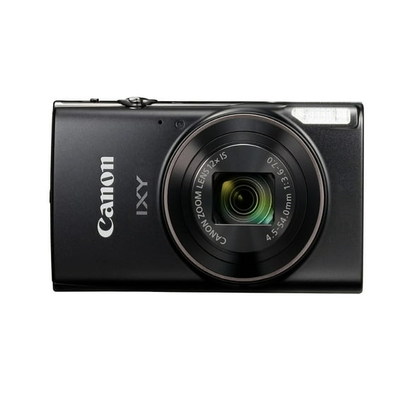 Canon IXY 650 Compact Digital Camera - Black, 12x Optical Zoom, Wi-Fi, Body Only, Compatible with SD Cards