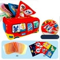 thumbnail image 3 of 2 Pack Baby Tissue Box Montessori Toy Textured Learning Toys Gift for Baby Zulema  Juguetes sensoriales, 3 of 8