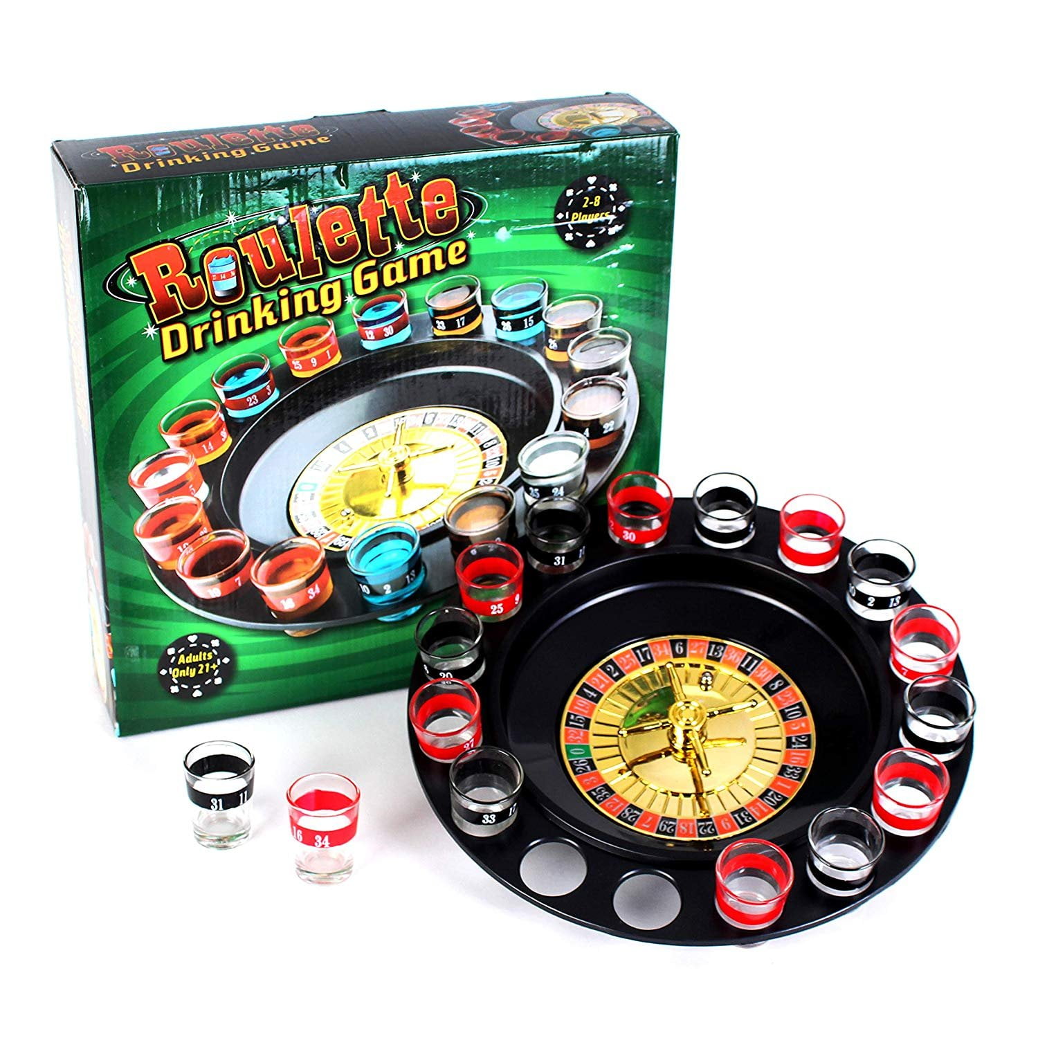 Kidsco Roulette Spin And Shot Game 13 Inches Cool and Fun Casino