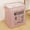 Pink, variant on Kcavykas Storage Bins Folding Thickened Dirty Clothes Basket Oxford Cloth Household Dirty Clothes Basket Dirty Clothes Storage Basket Portable Laundry Basket