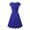 Dark Blue, variant on TQWQT Women's Wedding Guest Dress Elegant Vintage Cotton Casual Flared A-Line Swing Party Cocktail Dresses
