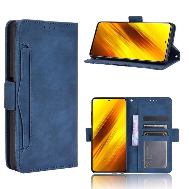 Funda Tipo Billetera GANGXUN para Xiaomi POCO X3 – Tapa Flip con Tarjetero