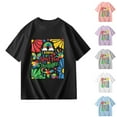 thumbnail image 6 of shoper Autism Awareness Shirt for Kids Autism Support Tee Causal Short Sleeve Tops Back To School Shirt Boys and Girls Sky Blue 130, 6 of 8