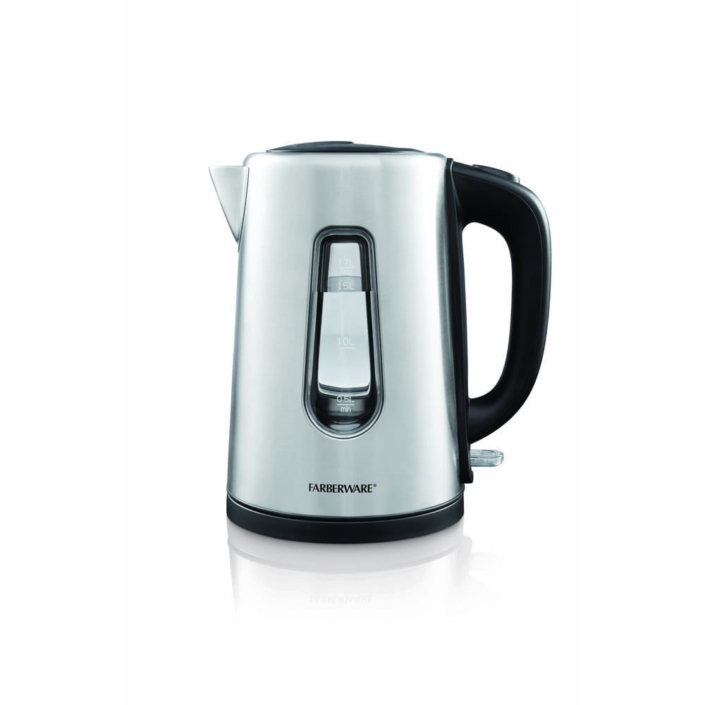 Farberware 1.7 Liter Stainless Steel Electric Kettle