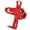 Red, variant on Rack Accessory for Cycling Universal Water Bottle Cage Holder with 360° Rotating Mount for Bikes Strollers MTB and More