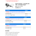 thumbnail image 2 of Ignition Distributor - Compatible with 1966 - 1972 Dodge Charger 1967 1968 1969 1970 1971, 2 of 2