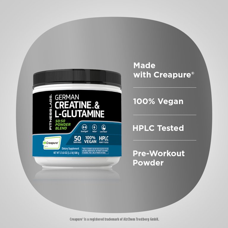 whey protein glutamine l carnitine bcaa e kreatin Creatine + With Beta-Alanine, Unflavored, 10.8 oz (306 g) BCAAs and glutamine are a powerhouse combo that drives muscle growth Life Extension, Creatine & Acetyl-L-Carnitine,