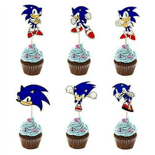 Sega Sonic the Hedgehog Gaming Movie TV Customizable Edible Cake Topper  Image ABPID52997 