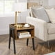 thumbnail image 3 of Mesa auxiliar VASAGLE ULET54X con compartimento de almacenamiento Rustic B, 3 of 9