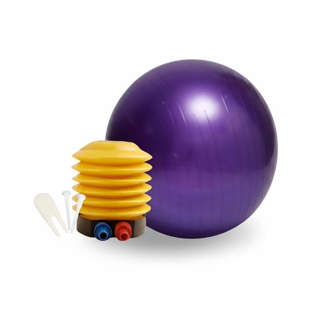 Abbraccia Esfera de ejercicio antirruptura reforzada, fitness y equilibrio central, ideal para principiantes, adultos y niños, estabilidad en casa o gimnasio.