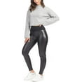 thumbnail image 5 of Spanx Womens Faux Leather Pull On Leggings, 5 of 5