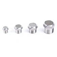 thumbnail image 4 of 1/8 "1/4" 3/8 "1/2" 3/4 "1" BSP Conector de silenciador de silenciador neumático masculino accesorio de aire 304 acero inoxidable, 4 of 4