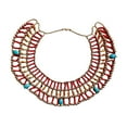 thumbnail image 2 of freneci Collar Necklace for Women Ancient Egyptian Costume Accessories Decor Jewelry Style B, 2 of 8