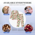 thumbnail image 7 of Bingfone Men's Pajama Set 2 Piece Loungewear PJs, Long Sleeve with Pajama Pants-Strawberry, 7 of 7
