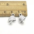 thumbnail image 4 of U8MO 10/30/50pcs mushroom Antique Silver Charms Pendants for Jewelry Making 17*12mm-30pcs, 4 of 4