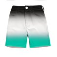 thumbnail image 4 of Seductiva Women's Shorts Womens Casual High Waist Denim Shorts Relaxed Fit ArtRetro Printed Floral Shorts with Pockets Womens Workout Shorts 1PC, 4 of 4