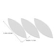 thumbnail image 2 of Luxshiny 200Ud Espejo Para Manualidades Adhesivos En Forma De Plateado De Pared DIY, 2 of 8