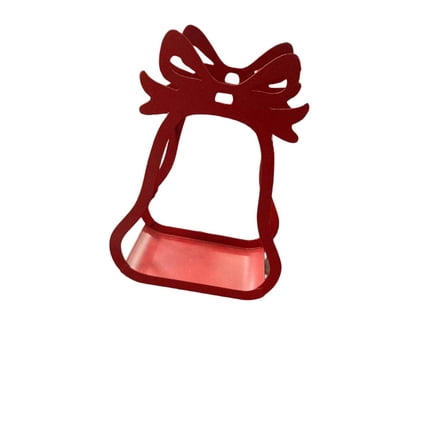 Ashland Christmas Red Bell Tray 9in