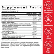Force Factor Test X180 Supreme, Testosterone Booster for Men to Enhance Performance, Lower Estrogen, Support Muscle, Strength & Libido, 45 Tablets