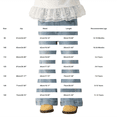 thumbnail image 4 of EnJoCho Teen Girls Cargo Jeans Wide Leg Washed Distressed Baggy Elastic Waist Vintage Denim Trousers Trendy Bottoms For Kids Back-to-School Casual Streetwear Wear, 4 of 6