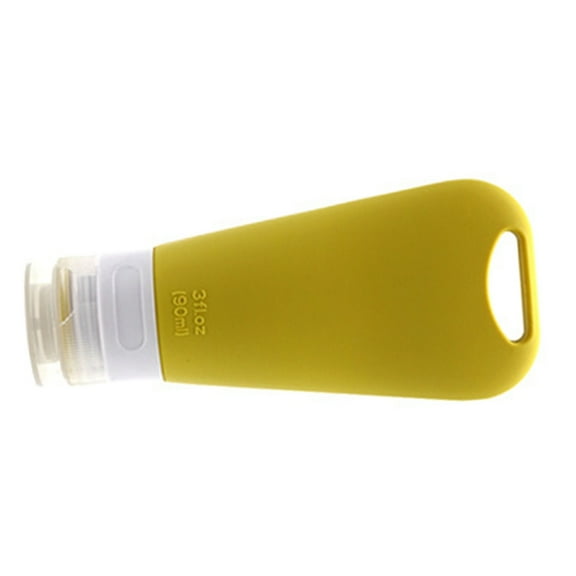 Silicone Travel Bottle Leak Proof Refillable Squeeze Containers Small Empty Travel Size Bottle for Shampoo 90ml