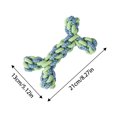 thumbnail image 2 of Dog Rope Toy Puppy Rope Chew Toys Durable Rope Knot Dog Toy Puppy Teething Playing Toys For Small Dogs Puppies, 2 of 4