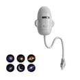 thumbnail image 2 of 2026 New Plug and Play Hd Star Projector, Hd Smart Dynamic 5d Holographic Night Light Projector, 360 Galaxy Projector Night Light for Bedroom Ceiling (6 Projection Films), 2 of 6