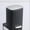 Black, variant on 5L/1.32 Gallon Rectangular Step Trash Can, Stainless Steel Bathroom Garbage Can with Foot Pedal, Removable Inner Bucket & Side Handle, Soft Close Lid Small Trash Bin for Bathroom, Bedroom, Silver