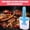 Blue, variant on Sauce and Oil Bottle with Silicone Brush Barbecue Brush Pancake Food Oil Brush Barbecue Fish Soft Bristle Brush for Cooking BBQ Kitchen