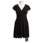 Women's Plus Slinky Wrap Dress