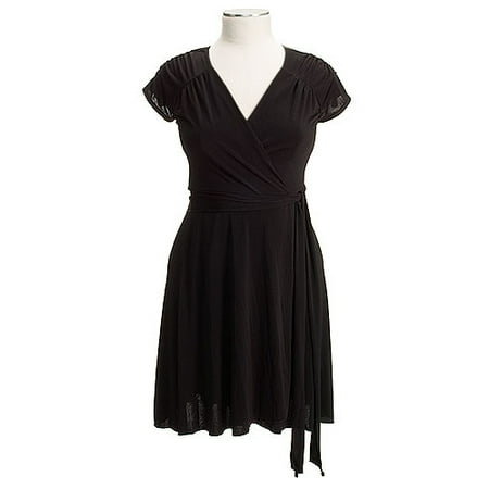 Women's Plus Slinky Wrap Dress