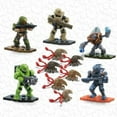thumbnail image 3 of MEGA Construx - Halo Universe S2 Micro Figures - SET OF 6 (Spartans, Grunt, Marine, Flood +1), 3 of 5