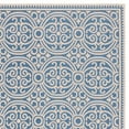 thumbnail image 4 of SAFAVIEH Martha Stewart Geometric Indoor/Outdoor Area Rug, Cream/Blue, 6'7" x 8'7", 4 of 5