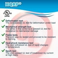 thumbnail image 7 of HQRP 10ft AC Power Cord Compatible with Precor EFX 5.17 5.23 5.33 EFX 5.23-AEXJ EFX 5.23-SK EFX 5.33-ST EFX5.33-ADFJ Fitness Elliptical Mains Cable, 7 of 7