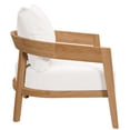 thumbnail image 2 of Modway Brisbane Fauteuil de Patio Extérieur en Bois de Teck, Blanc Naturel, 2 of 8