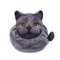thumbnail image 1 of Stylish Cat Themed Drawstring Cosmetic Bag for Women Travel Makeup Storage Organizer Enthusiast Flat Pouch, 1 of 6