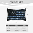 thumbnail image 6 of Balery Navy Camouflage American Flag Bedding Queen Pillow Cases - Envelope Closure - Soft Brushed Microfiber Fabric - Shrinkage and Fade Resistant Pillow Cases-20"x30", 6 of 9