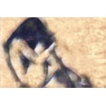 thumbnail image 2 of Greene, Taylor 24x17 Black Ornate Wood Framed with Double Matting Museum Art Print Titled - Solace, 2 of 4