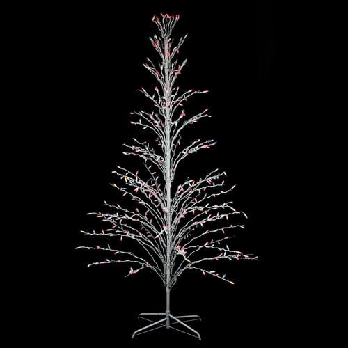 Northlight Seasonal Lighted Cascade Twig Tree Outdoor Christmas ...