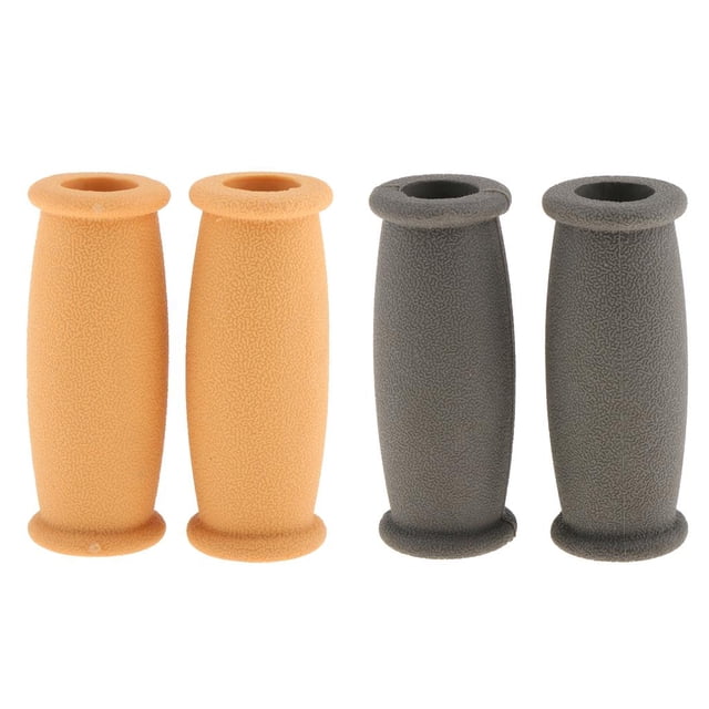 2 Pares de Agarre para Muletas de Goma Duraderas Colco Tapas de agarre de mano de muleta