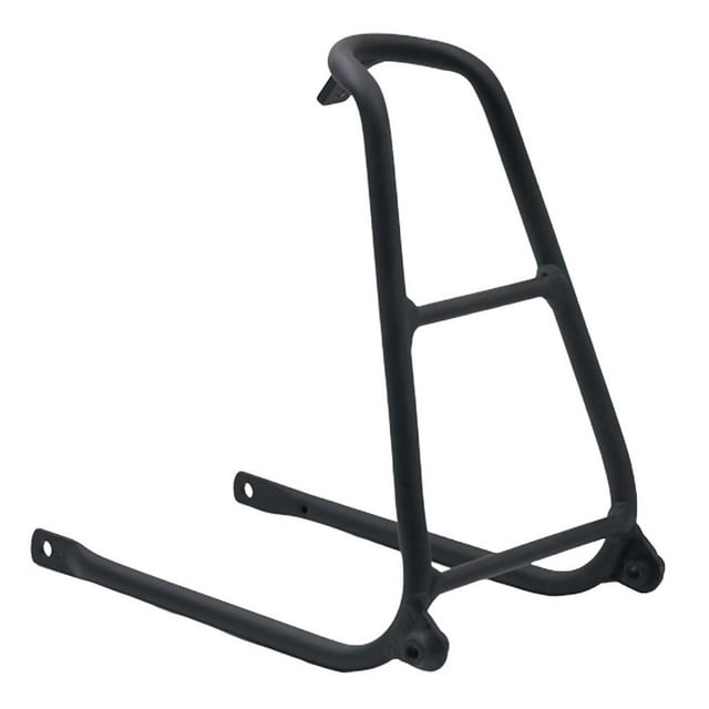 Folding Bike Rear Rack Lightweight Holder Support Mount Bracket - Black, 24x15cm
