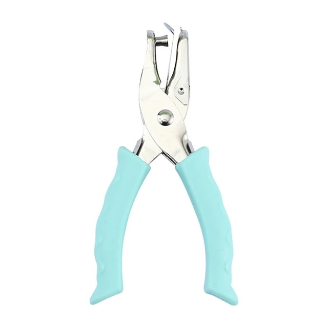 Leodye 1PCS Poinçon à Trou Unique, Poinçon Robuste à Trou Unique, Poinçon en Papier Portable à Main pour Cartes en Papier Plastique Carton - 5.31 x.75 x 0.78 Po