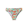 thumbnail image 5 of CHICTRY Kids Girls Solid Color Swim Triangle Briefs Gymnastics Dance Bikini Bottoms Orange Flowers 8, 5 of 7