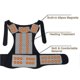 thumbnail image 4 of Magnetic Therapy Self-heating Waist Back Shoulder Support Posture Corrector Spine Lumbar Brace Belt Pain Relief_Gift, 4 of 5