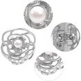 thumbnail image 3 of Juego de 4 mini pinzas para el cabello para mujer, antideslizantes, con forma de rosa, pinzas para el cabello de metal, accesorios para el cabello para niñas, cabello fino/grueso Sincero Electrónica, 3 of 5