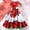 White, variant on Women's Casual Tennis Dress Highlighted Women's 1950s Short Sleeve Evening Party Dress for Valentine's Day Charm Prom and Celebrations Pink M