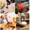 thumbnail image 5 of Woeilo 2Pcs 1 Teaspoon (5 mL | 5 cc | 1/3 Tablespoon) Single Measuring Spoon, Stainless Steel Individual Measuring Scoop, Long Handle Metal Only Silver, 5 of 5