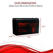12V 9AH SLA Battery for Razor e200 / e200s / e225 / e300 / e300s / e325